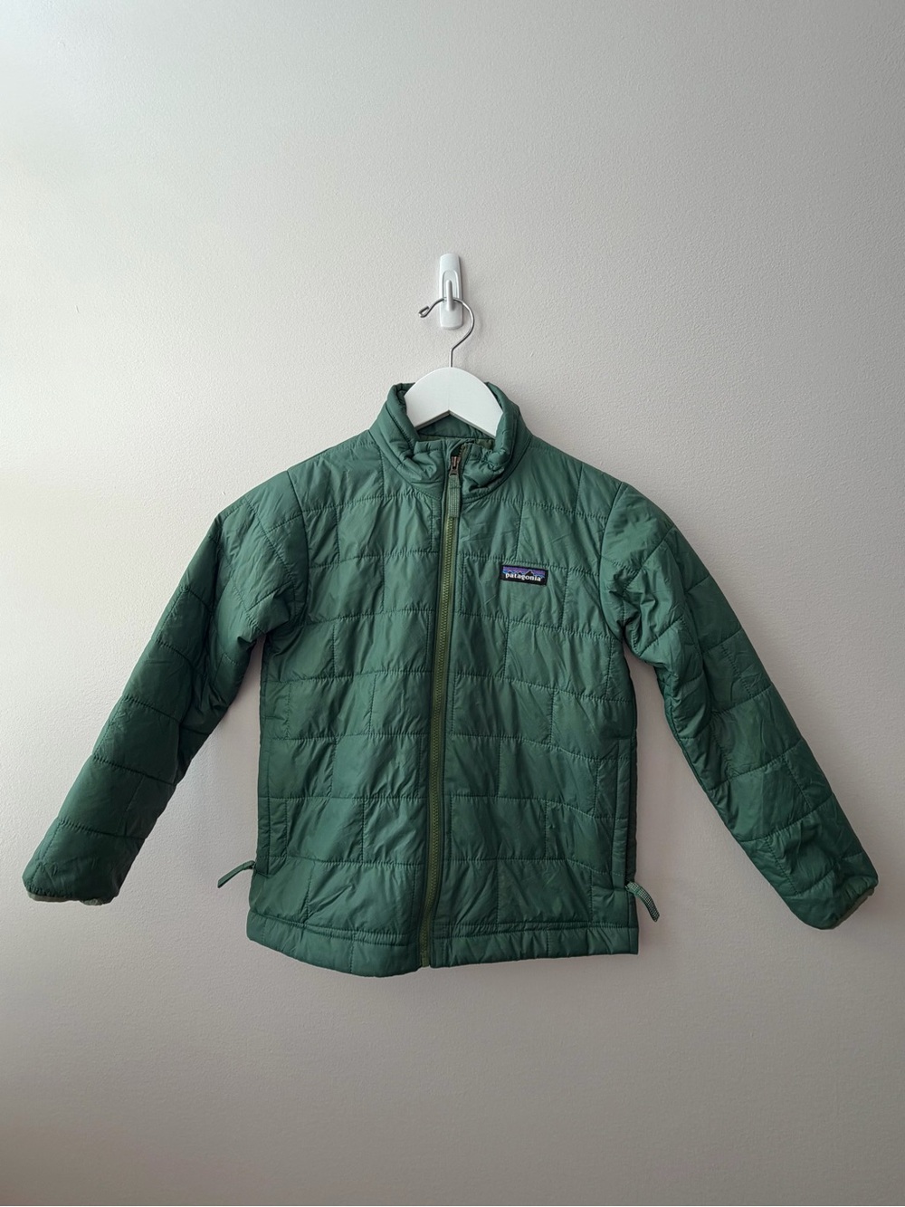 Patagonia Kids Nano Puff Brick Quilt Jacket Green XS
